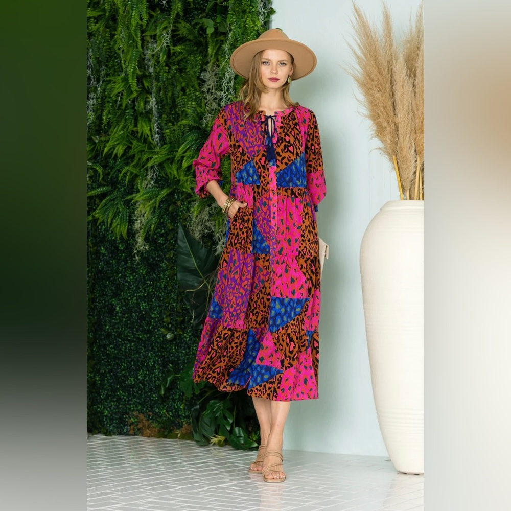 🔥Joh Apparel🔥Waldina Printed dress.